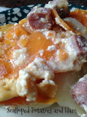 Scalloped Potatoes and Ham scalloped