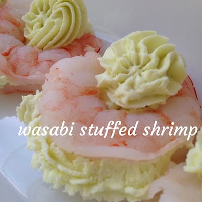 Wasabi Stuffed Shrimp
