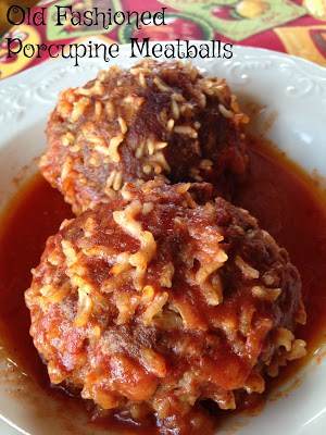 Old Fashioned Porcupine Meatballs old fashioned porcupine