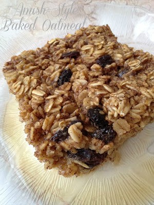 Amish Style Baked Oatmeal amish-style