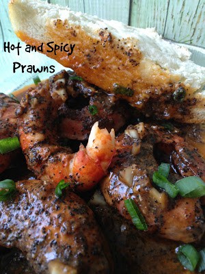 Hot and Spicy Prawns hot