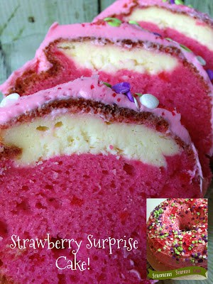 Strawberry Surprise Cake strawberry surprise
