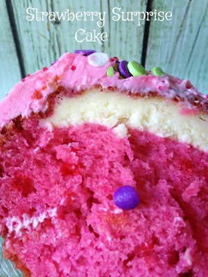 Strawberry Surprise Cake strawberry surprise