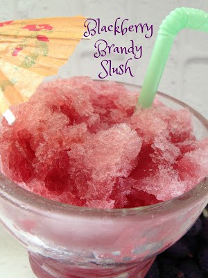 Blackberry Brandy Slush blackberry