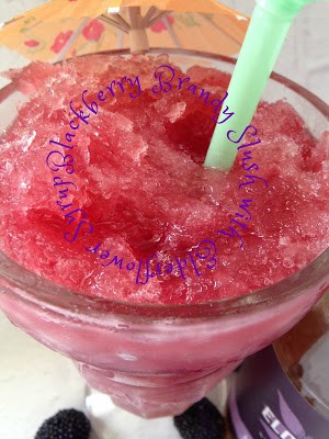Blackberry Brandy Slush blackberry