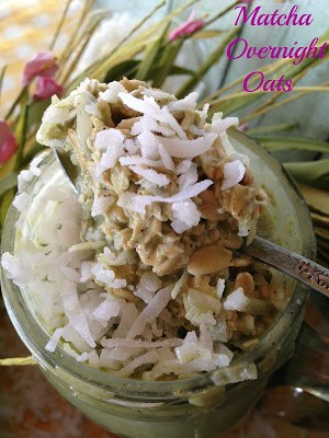 Matcha Overnight Oats overnight