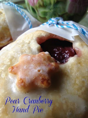 Pear Cranberry Hand Pies pear cranberry