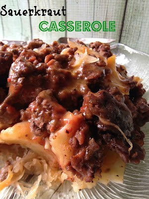 Sauerkraut Casserole sauerkraut