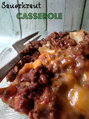 Sauerkraut Casserole sauerkraut