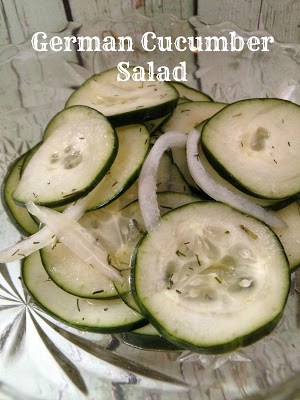 German Cucumber Salad german cucumber