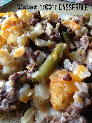 Tater Tot Casserole tater tot