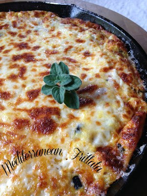 Mediterranean Frittata mediterranean