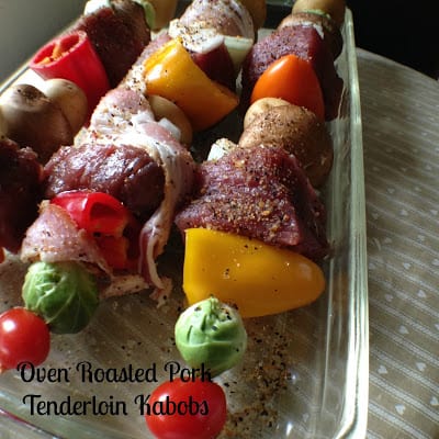 Oven Roasted Pork Tenderloin Kabobs oven roasted pork tenderloin