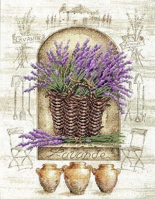 lavender in the kitchen 