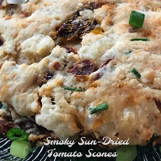 Smoky Sun Dried Tomato Scones smoky