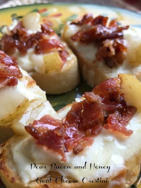 pear bacon