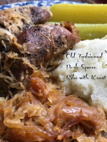 old fashioned pork spare