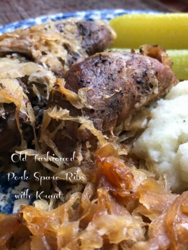 old fashioned pork spare