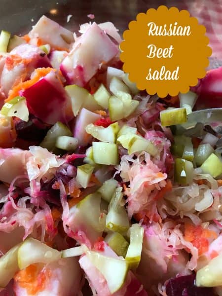 russian beet salad