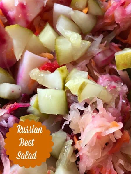 russian beet salad