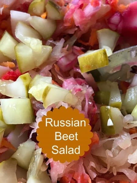 russian beet salad