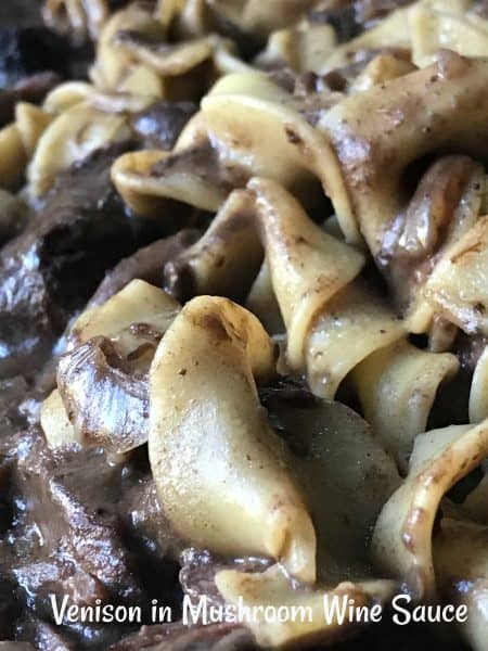 mushroom wine sauce