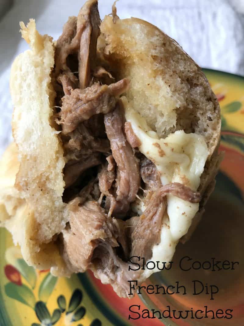 slow cooker easy french dip