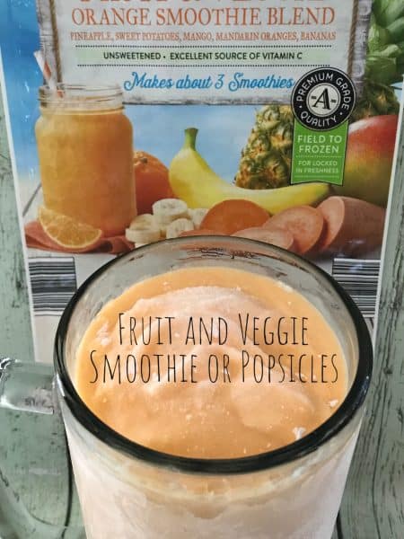fruit and veggie smoothie 