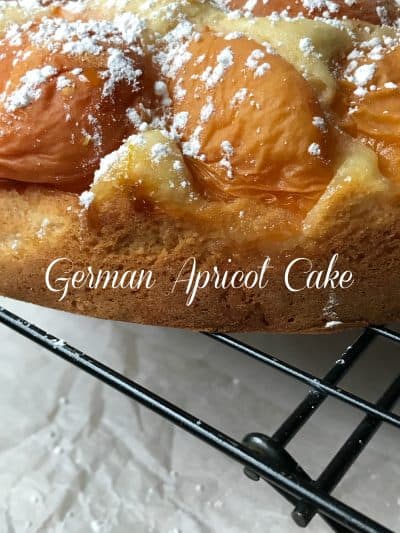 Aprikosenkuchen - German Apricot Cake - diversivore