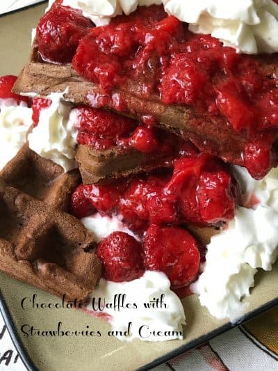 chocolate waffles