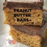 peanut butter bars