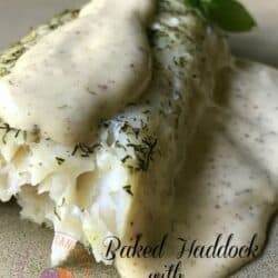 baked haddock with