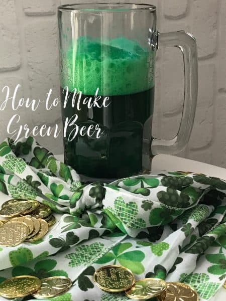 how to make green beer