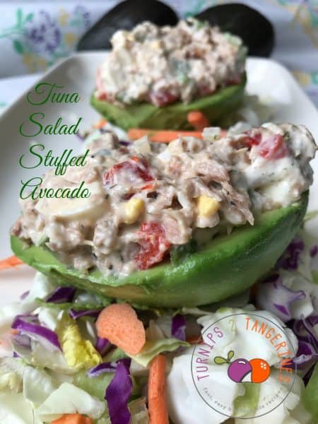 tuna salad stuffed