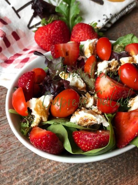 strawberry caprese