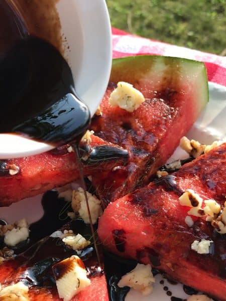 watermelon with