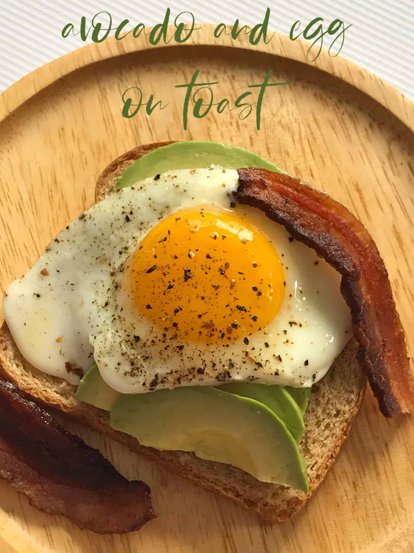 avocado and egg 