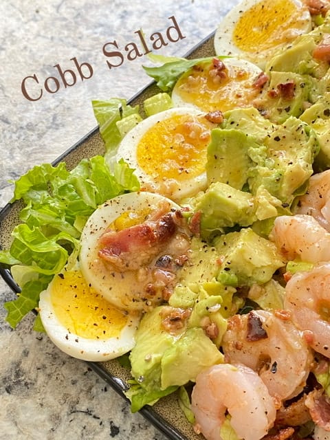 shrimp cobb