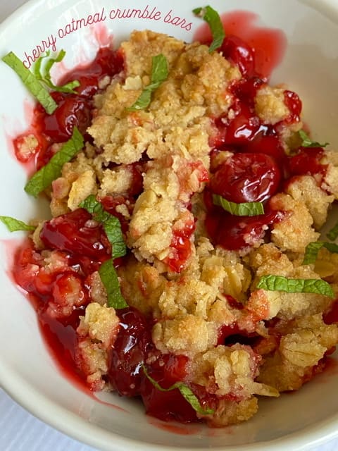 cherry oatmeal 