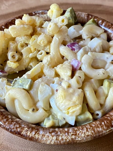 deviled egg pasta