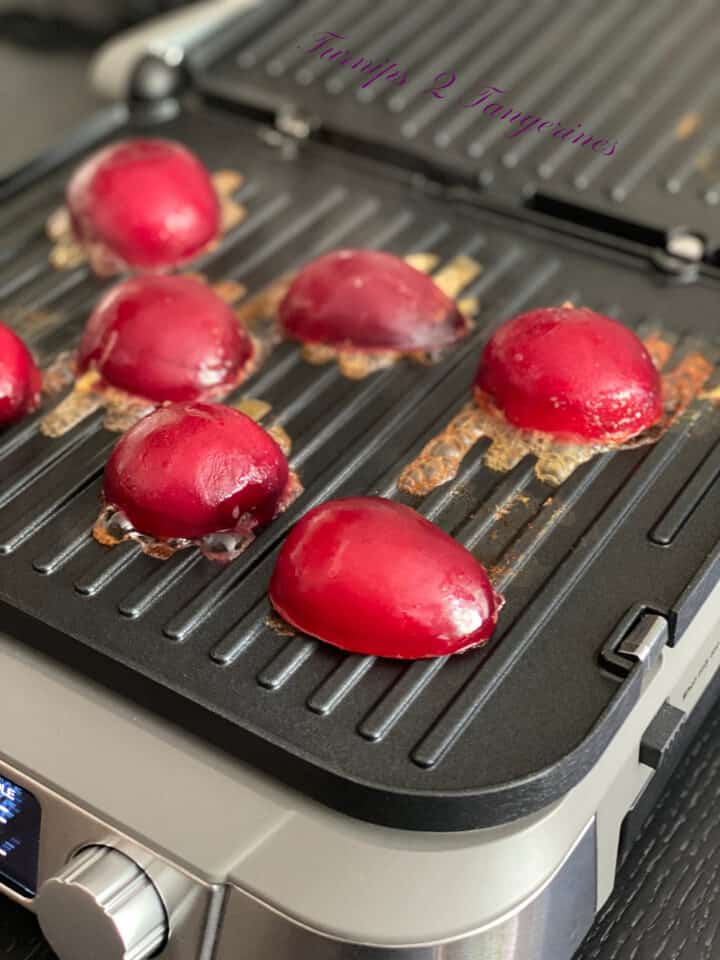 grilled plums 