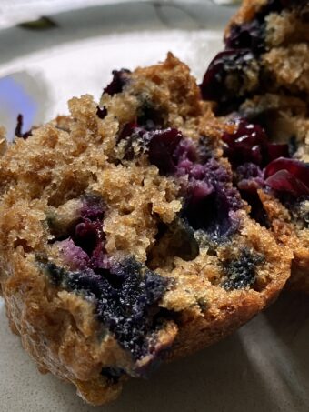 fresh blueberry bran 