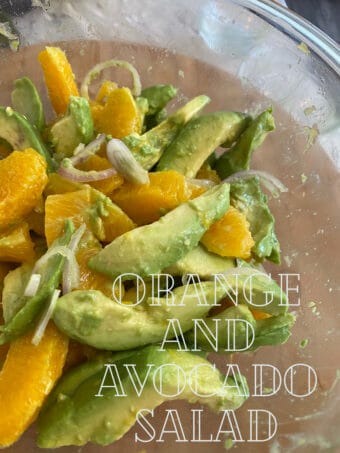 orange and avocado 